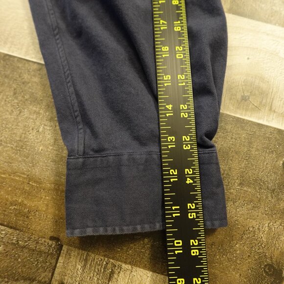 Polo Ralph Lauren Blaire Button Down Shirt Men’s XXL Navy Cotton Classic Fit - Picture 9 of 10